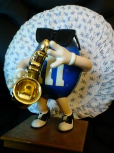 The horn player from the M&M collection